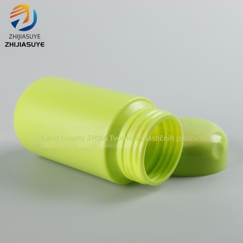 PE plastična posuda za prah s plastičnim poklopcem, prilagodljivo univerzalno pakiranje