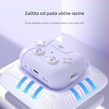 Futrola AirPods Pro 2 – silikon, mekani omotač, univerzalna, injekcijsko lijevanje