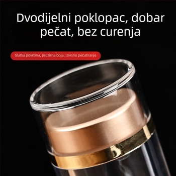 Prozirna plastična boca za kapsule od akrila, prehrambena kvaliteta, Cordyceps kapsule, kapacitet 3ml/6ml/13ml/30ml, prilagođeni logotip