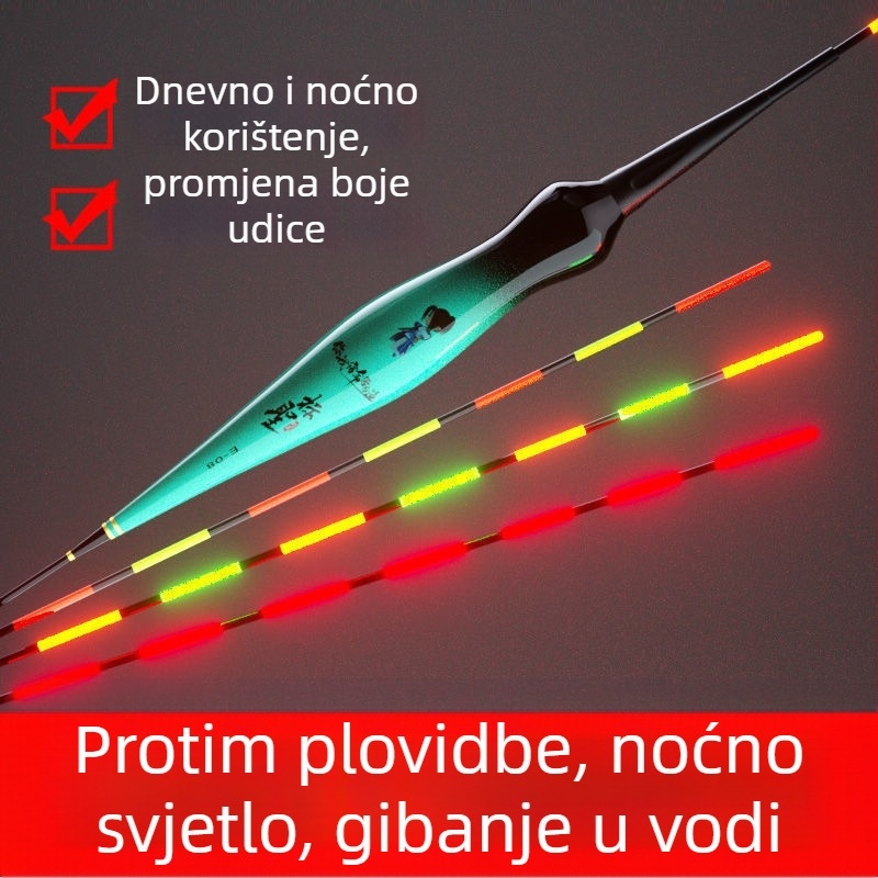 Vertikalni drift plutač – Biao sheng, kompozitni materijal, svjetleći uz promjenu boje i gravitacijsku indukciju