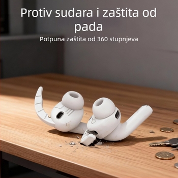 AirPods Pro3 (2025) silikon mekano kućište, Yichengtong, injekcijsko oblikovanje, Kompatibilno s Apple AirPods Pro3
