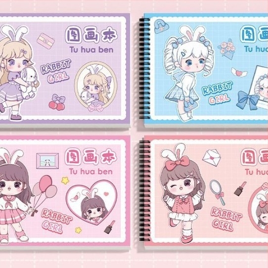 Knjiga za crtanje sa spiralnim povezom, debeo papir, otporno na prodiranje tinte, 30 listova