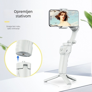 Ručni stabilizator za pametni telefon s tri osi, praćenje lica, Bluetooth, daljinski upravljač, model M01