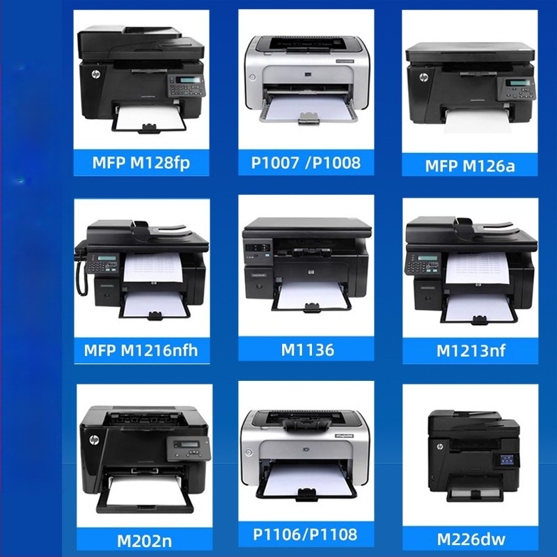 Long Autumn CC388XX toner kaseta za HP LaserJet M126a/M126nw, M1136, P1108 – 3000 stranica, visoka kapaciteta, ponovno napunjiva, kompatibilna CC388A/CC388X