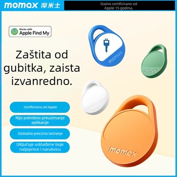 Momis Br10 TPU tag za lokalizaciju protiv gubitka za iOS, 10 g