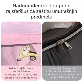 Pokrov košare električnog bicikla — koža od mikrovlakana, univerzalna zaštita od prašine i sunca