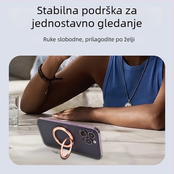 MagSafe magnetski držač za prsten, od legure, univerzalni dizajn