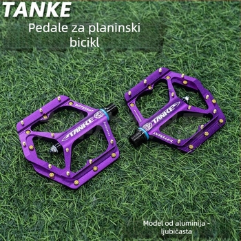 TANKE pedala za planinski bicikl, Nylon/aluminijska legura, CNC obrada, DU ležaj, osovina
