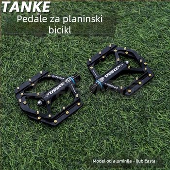 TANKE pedala za planinski bicikl, Nylon/aluminijska legura, CNC obrada, DU ležaj, osovina