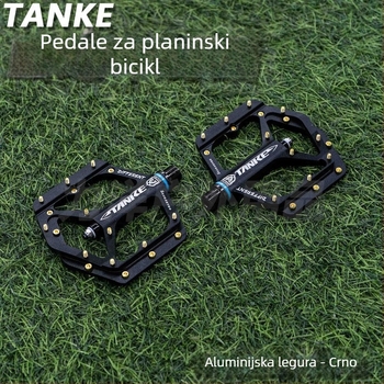TANKE pedala za planinski bicikl, Nylon/aluminijska legura, CNC obrada, DU ležaj, osovina