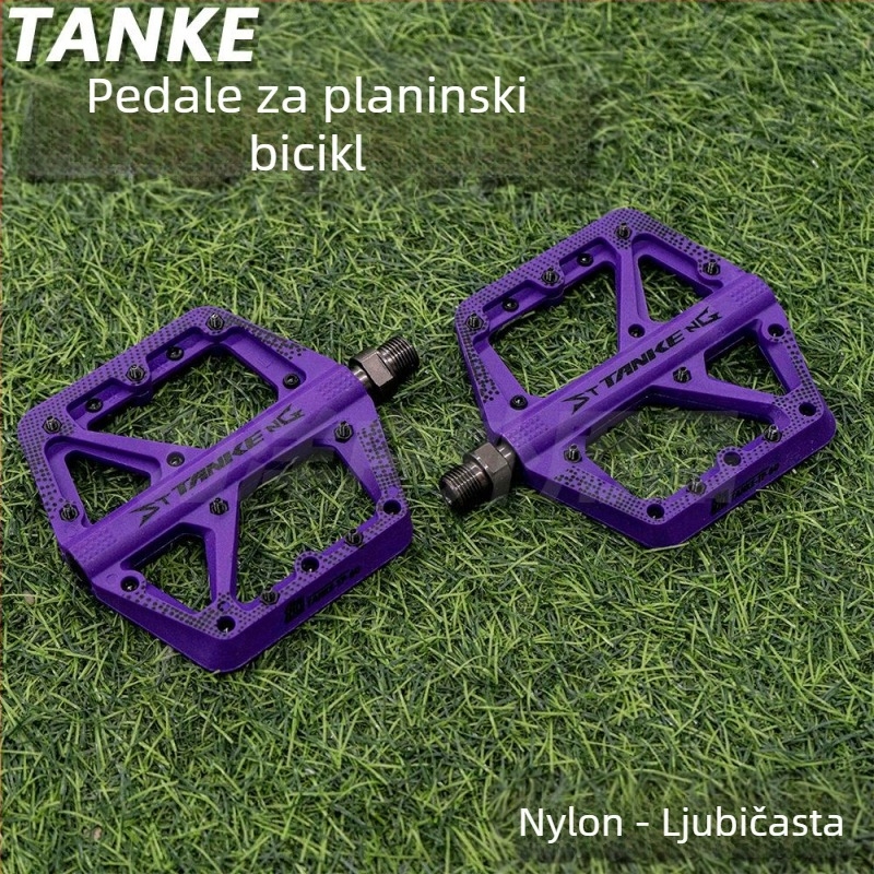 TANKE pedala za planinski bicikl, Nylon/aluminijska legura, CNC obrada, DU ležaj, osovina