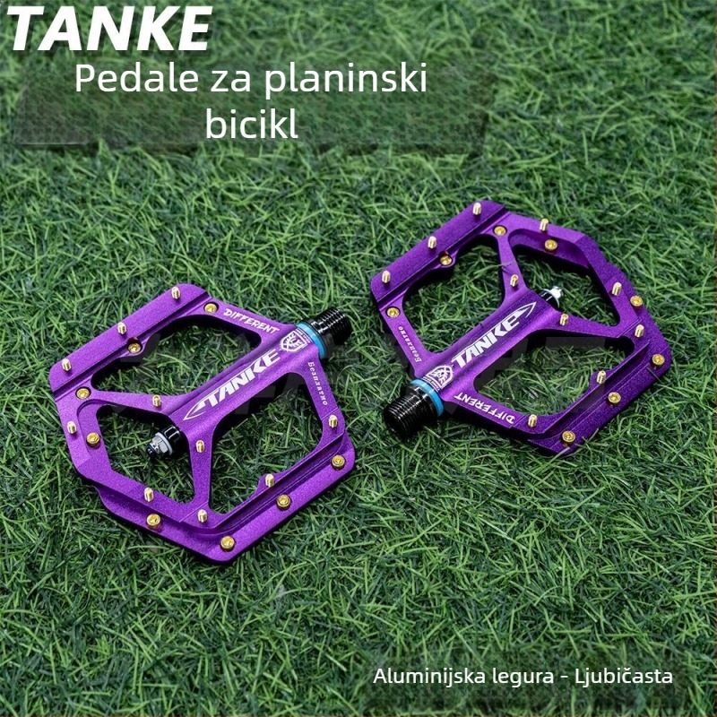 TANKE pedala za planinski bicikl, Nylon/aluminijska legura, CNC obrada, DU ležaj, osovina