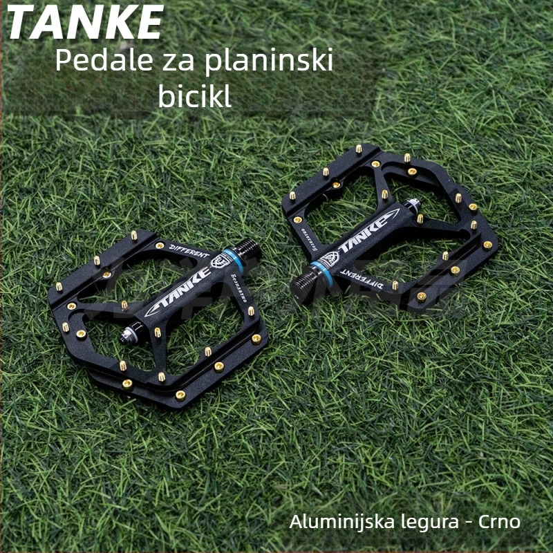 TANKE pedala za planinski bicikl, Nylon/aluminijska legura, CNC obrada, DU ležaj, osovina