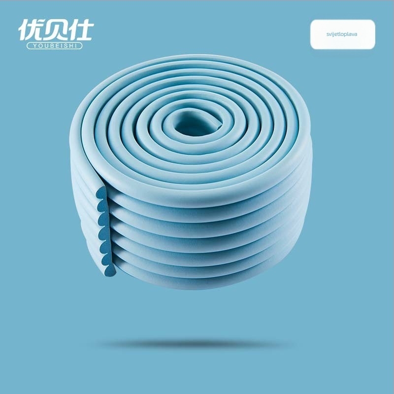 Dječja zaštita kutova — netoksična, ekološki prihvatljiva zaštita zida, NBR traka, pakiranje 90 kom., marka Uber