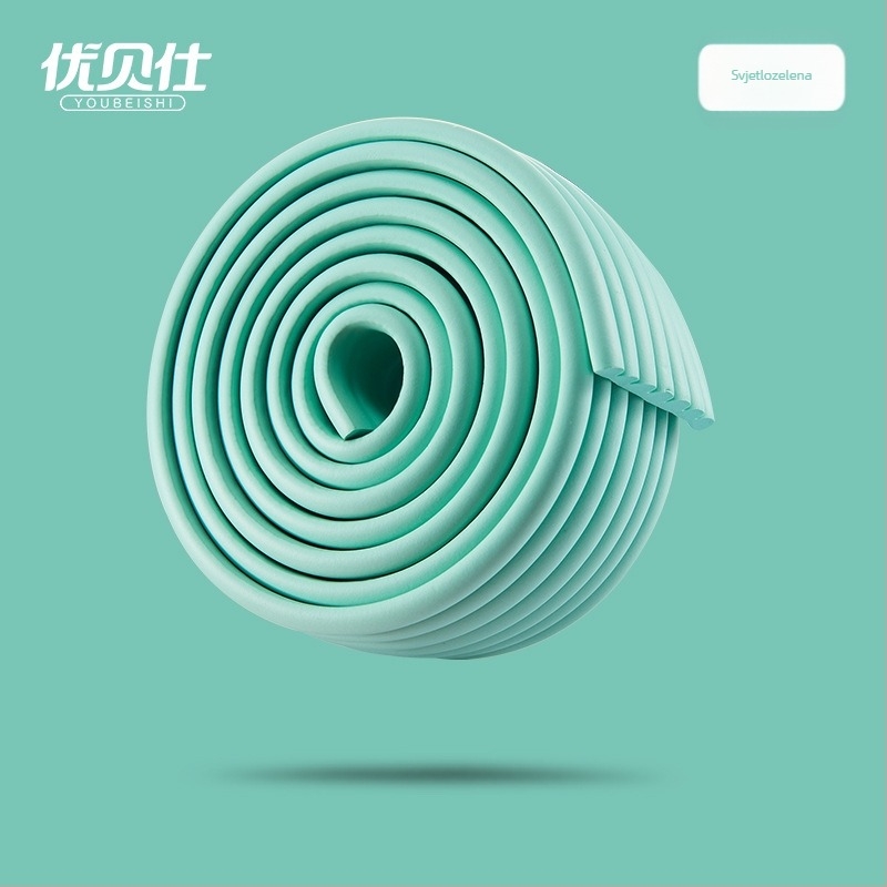 Dječja zaštita kutova — netoksična, ekološki prihvatljiva zaštita zida, NBR traka, pakiranje 90 kom., marka Uber