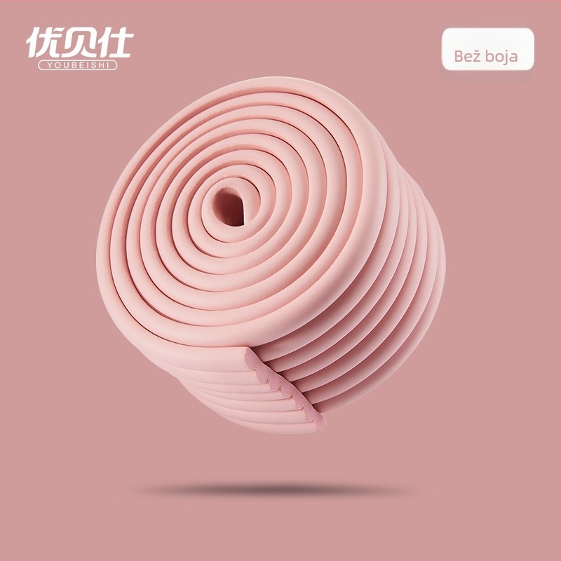 Dječja zaštita kutova — netoksična, ekološki prihvatljiva zaštita zida, NBR traka, pakiranje 90 kom., marka Uber