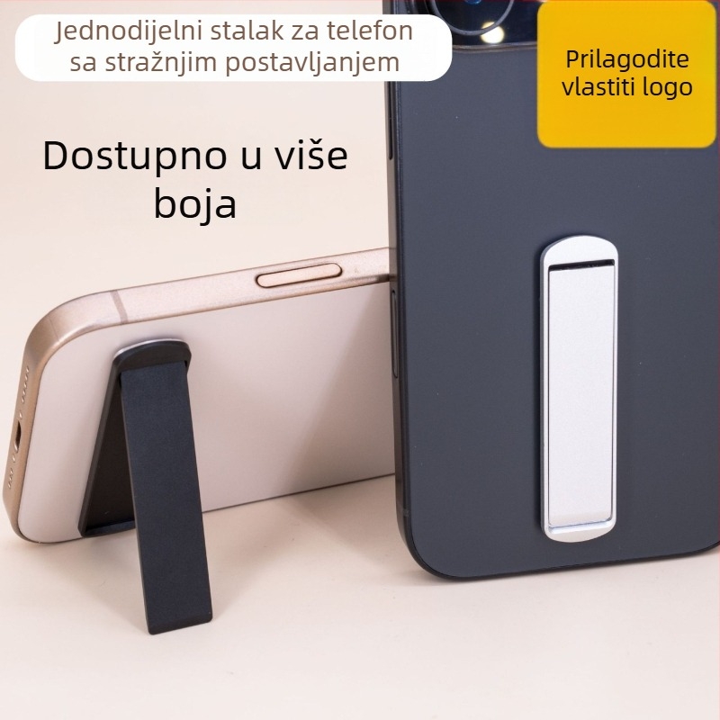 Addnew držač za mobitel od aluminijske legure – univerzalni stolni držač, mogućnost prilagodbe, držač prstena