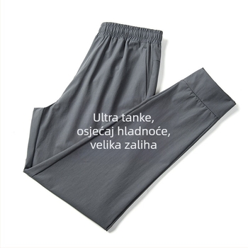 Pantalone za brzo sušenje za vanjsku upotrebu, unisex, prozračne i elastične, pogodne za planinarenje i kampiranje