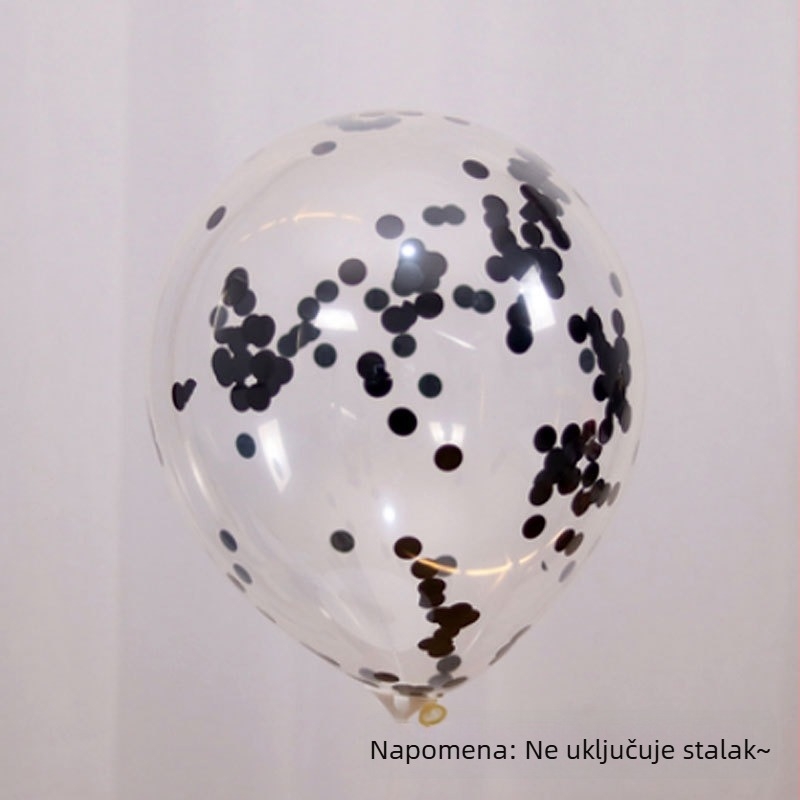 Set lančića od lateks balona, okrugli baloni s otisnutim logom — Tingren