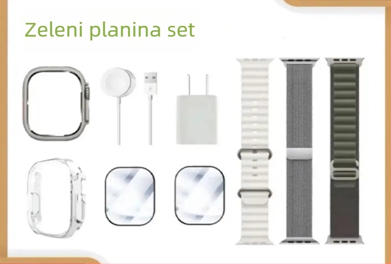 Pametni sat s AMOLED zaslonom, silikon remenom, Bluetooth + NFC, praćenje otkucaja srca i krvnog tlaka, praćenje sna