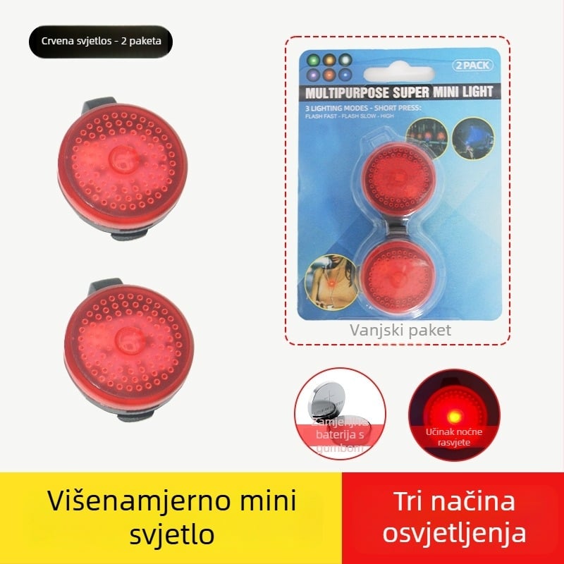 LED svjetlo za kotač planinskog bicikla, čelična žica, ukras na kotaču, Fujizhe marka, licencirana privatna oznaka