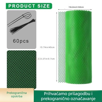 Jinxiang balkonska zaštitna mreža - polipropilen, protiv mačaka, protiv pada, provala na prozor