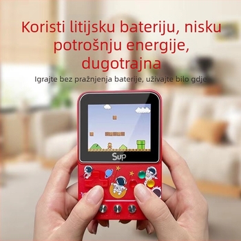 Prijenosna retro igraća konzola 500 u 1 s velikim HD zaslonom, nostalgični arkadni stil, 1 GB memorije, OEM obrada