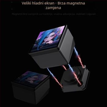 Radijator za vodeno hlađenje – ABS materijal; hidraulički ležaj; brzina 800–1800 RPM; buka 25 dB