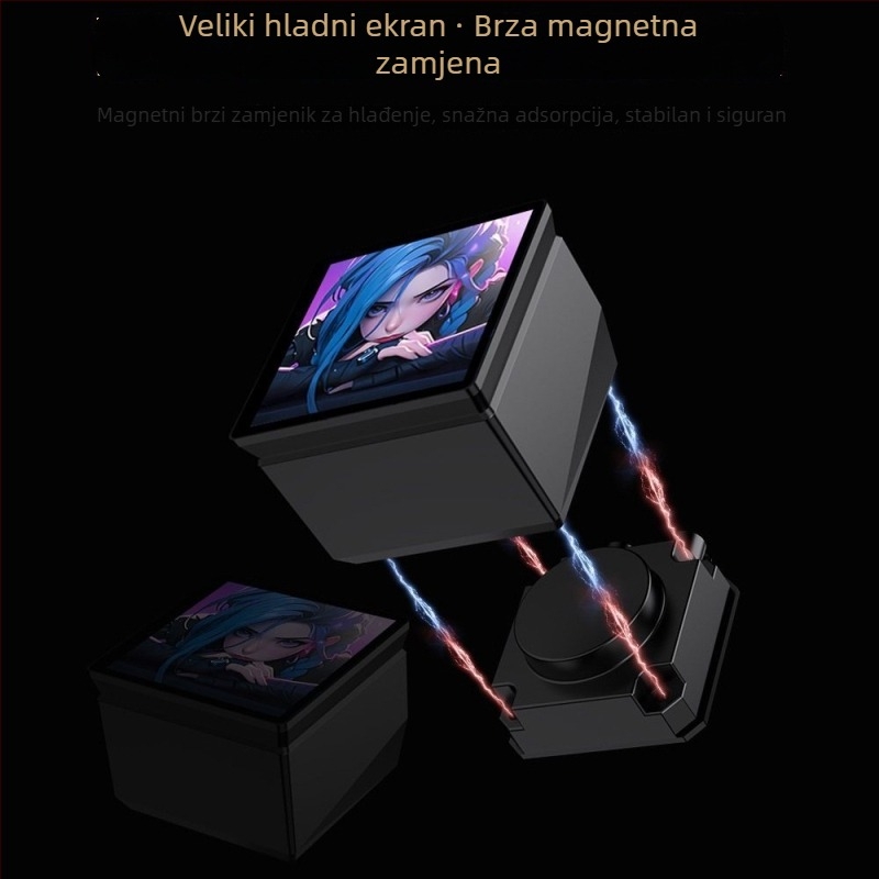 Radijator za vodeno hlađenje – ABS materijal; hidraulički ležaj; brzina 800–1800 RPM; buka 25 dB