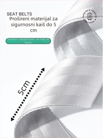 Pojas za prtljagu od najlona, križnog dizajna, protiv krađe, fiksne kopče, brava s kodom za carinu
