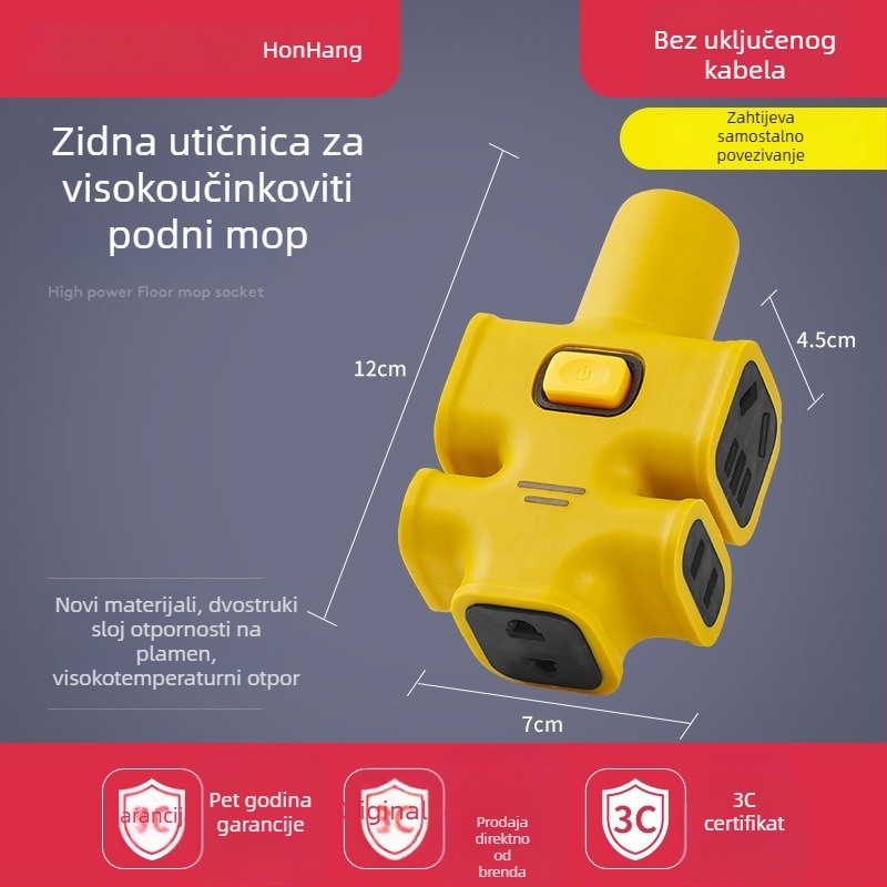 Industrijska visokoučinkovita eksplozijski otporna utičnica s indikatorskom lampom, CCC certifikat.