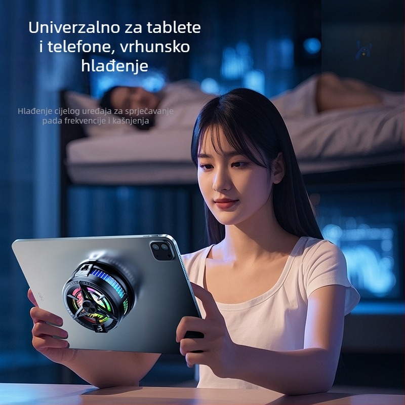 Chladič za telefon s poluvodičnim hlađenjem, izuzetno tih, magnetsko pričvršćivanje, tri brzine, model SR02 Pro-5, 15W Type-C