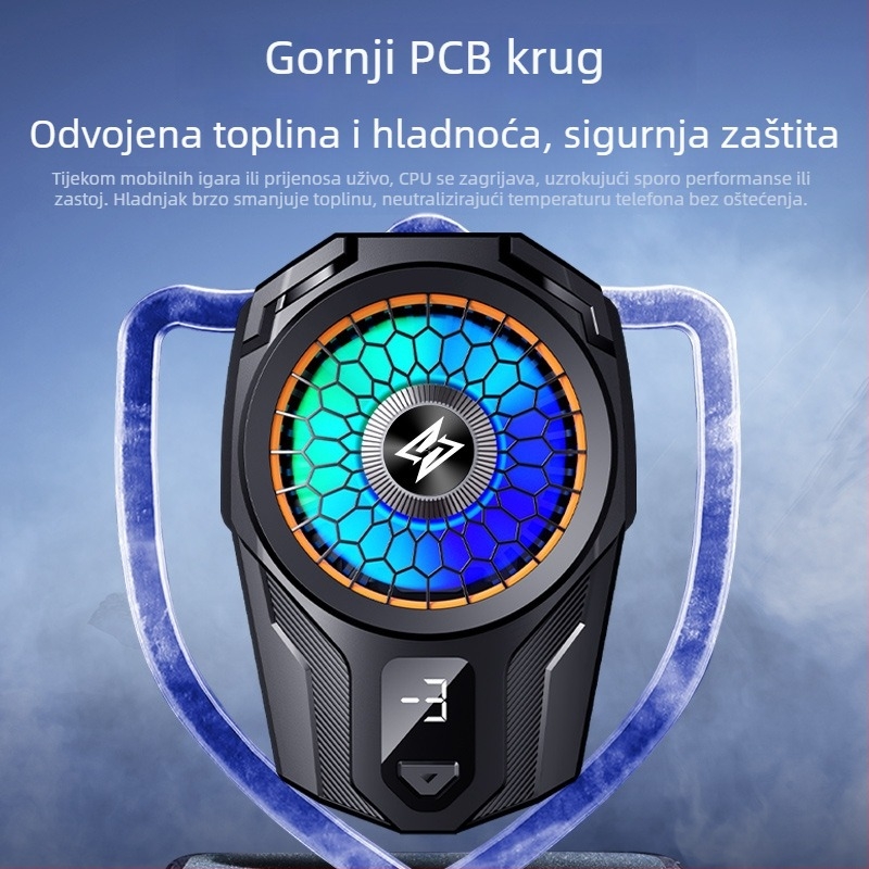 Divine Power SL16 Mobitel poluvodički hladnjak s digitalnim zaslonom, zračnim hlađenjem