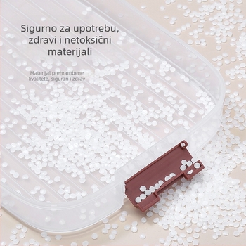 Kutija za brzo zamrzavanje knedli — Marka Xichang; Materijal: plast visoke prehrambene kvalitete; Funkcija: skladištenje i očuvanje; Stil: jednostavno