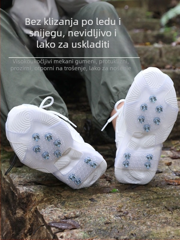 AOTU Protizklizne navlake za cipele s ledenim kandžama | Brand: AOTU; Materijal: TPE; Kategorija: Protizklizne navlake za cipele