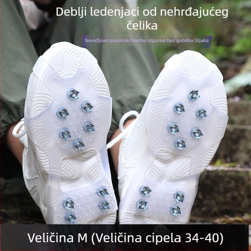 AOTU Protizklizne navlake za cipele s ledenim kandžama | Brand: AOTU; Materijal: TPE; Kategorija: Protizklizne navlake za cipele