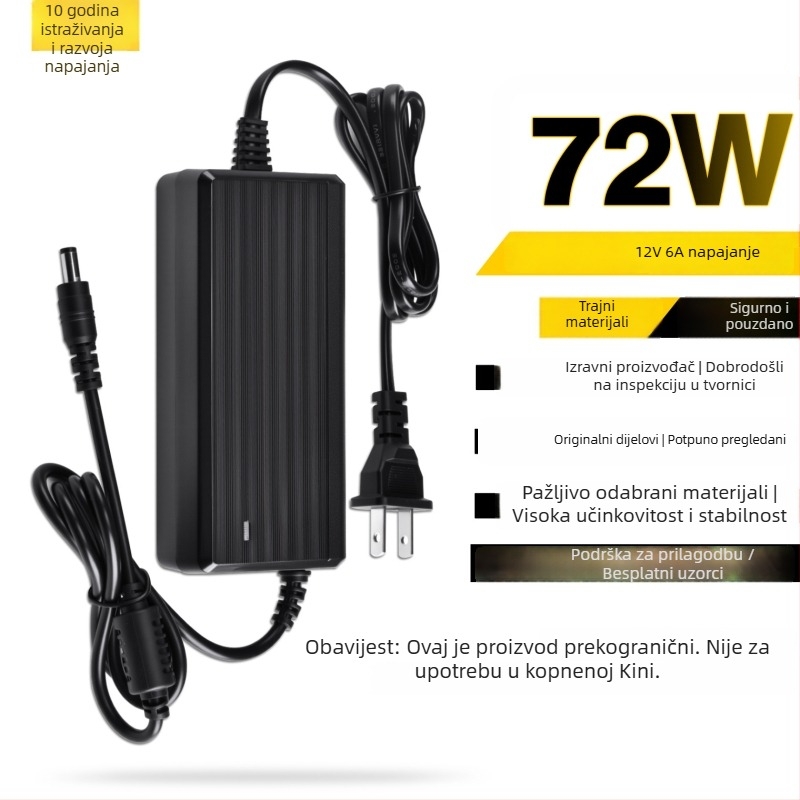 DC napajanje adapter 12V5A, 24V4A za All-in-One PC, projektor i fotografijsko svjetlo