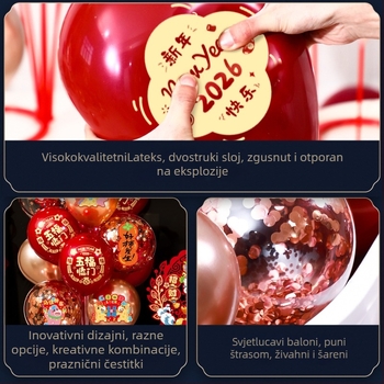 Stalak za balone za novogodišnje dekoracije - latex, blagdanski/novogodišnji stil, Proljetni festival i Novu godinu (latex; blagdanski/novogodišnji stil; Proljetni festival i Novu godinu; ukrasi; alati za dekoriranje prostora)