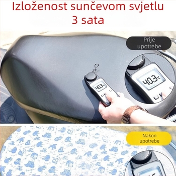 Kepu navlaka za jastučić sjedala za električna vozila i motocikle – sve sezone, bez punila