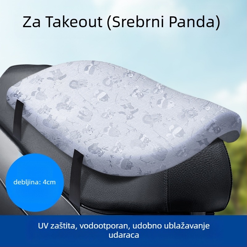 Kepu navlaka za jastučić sjedala za električna vozila i motocikle – sve sezone, bez punila