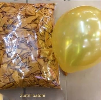 Perlaste latex baloni, paket 1000 komada za zabave i vjenčanja (Vrsta balona: Latex; Materijal: Latex; Oblik: Okrugli; Ispis logotipa: Da; Primjenjivo za: Rođendane, Vjenčanja)