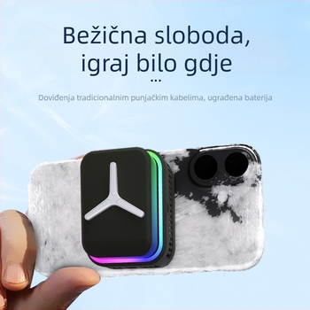 Magnetski odvojivi hladnjak za tablete i telefone – SR03, 15W, ABS + aluminijska legura, USB-C, 2000mAh