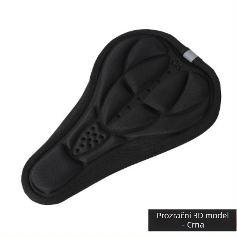 Jimeida Embossing-1 navlaka za sjedalo bicikla, debeli mekan spužvasti materijal, kompatibilan s terenskim biciklima, prilagodljivo