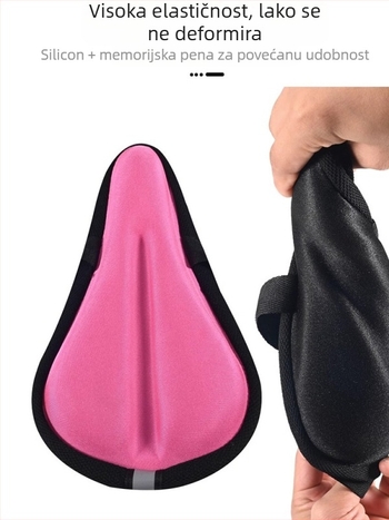 Set jastučića za sjedalo dječjeg bicikla - Lycra, pogodno za dječje bicikle, model 01, šifra artikla: Children's Seat Cushion, navlaka za sjedalicu