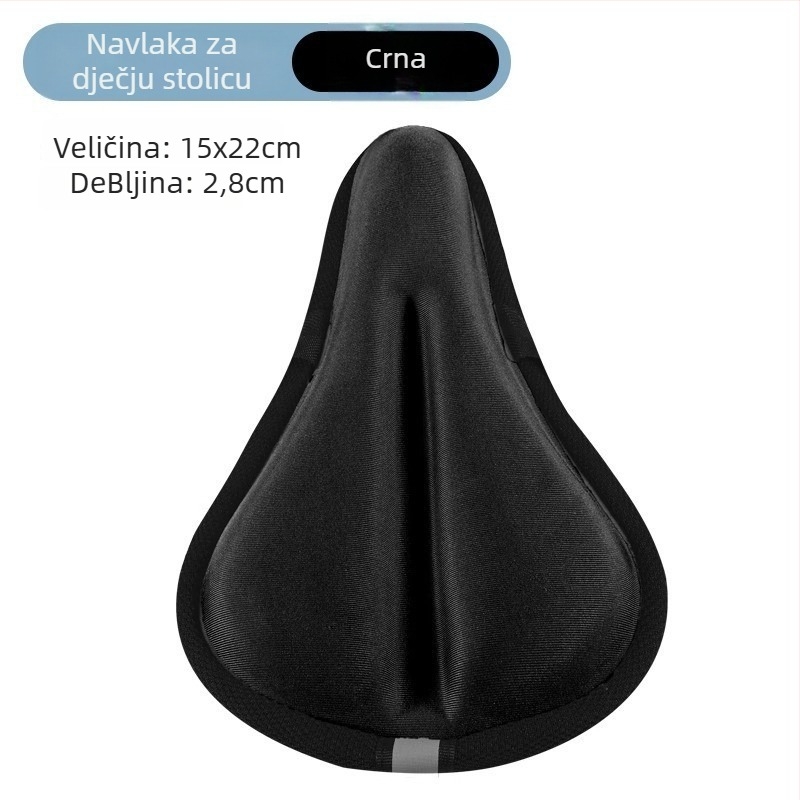 Set jastučića za sjedalo dječjeg bicikla - Lycra, pogodno za dječje bicikle, model 01, šifra artikla: Children's Seat Cushion, navlaka za sjedalicu