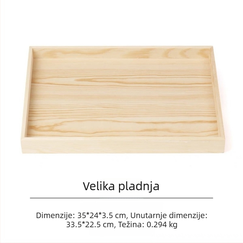 Drvena ploča za izlaganje nakita i perlica (Crtić uzorak, Novi kineski stil, Kapacitet 2L)