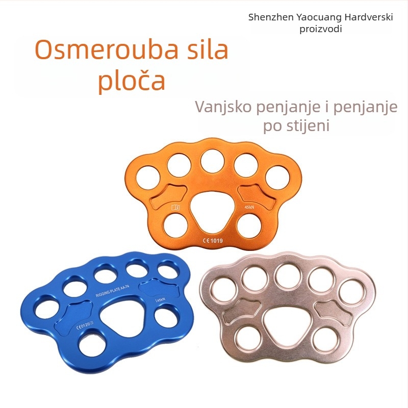 Razdjelnik užeta s 8 rupa i razdjelnik sidra za vanjsku spašavanje opremu