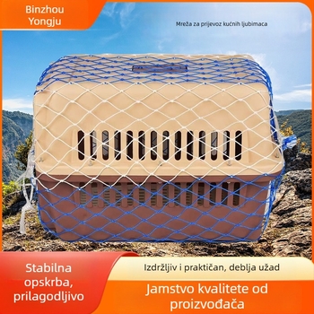 Yongju Kavezica za prijevoz kućnih ljubimaca s ojačanom zaštitnom mrežom – mreža protiv bijega za transport kućnih ljubimaca