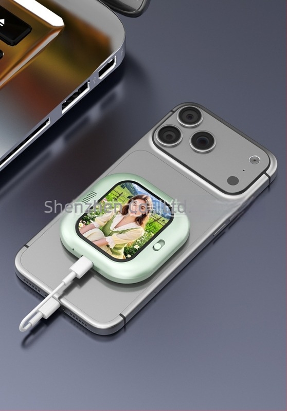 Mini magnetski zaslon za selfie za mobitel s audio projekcijom i zrcalom zaslona, daljinski upravljač za selfie X3