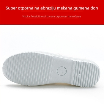 Muške bolničarske cipele, platneni gornji dio, okrugli vrh prsta, injekcijska potplat, tekstilni ulošak, za uredsku upotrebu